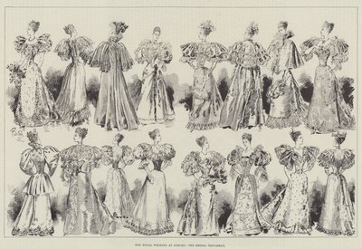 Coburg的皇家婚礼，新娘Trousseau 作者 乔治·拉巴迪·皮洛特尔